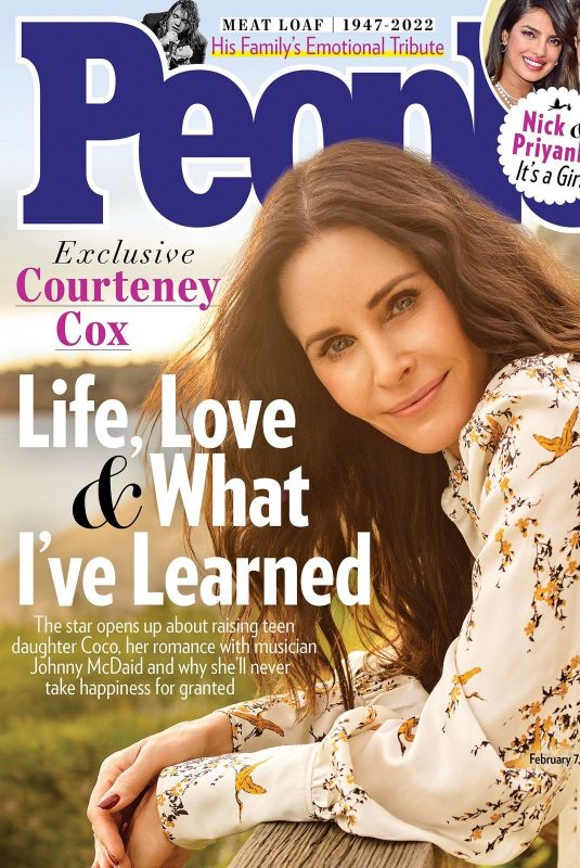 COURTENEY COX in People Magazine, January 2022