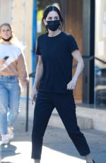 COURTENEY COX Out Shopping in West Hollywood 01/20/2022