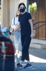 COURTENEY COX Out Shopping in West Hollywood 01/20/2022
