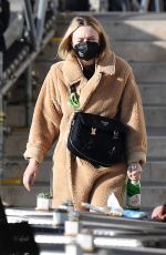 DAKOTA FANNING Heading to a Gym in Venice 01/29/2022
