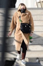 DAKOTA FANNING Heading to a Gym in Venice 01/29/2022