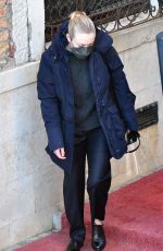 DAKOTA FANNING on the Set of Ripley in Venice 01/15/2022