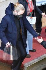 DAKOTA FANNING on the Set of Ripley in Venice 01/15/2022