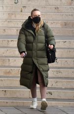 DAKOTA FANNING Out and About in Venice 01/17/2022