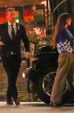 DAKOTA JOHNSON and Chris Martin Out for Dinner Date in Los Angeles 01/29/2022