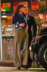 DAKOTA JOHNSON and Chris Martin Out for Dinner Date in Los Angeles 01/29/2022