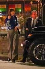 DAKOTA JOHNSON and Chris Martin Out for Dinner Date in Los Angeles 01/29/2022