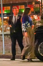 DAKOTA JOHNSON and Chris Martin Out for Dinner Date in Los Angeles 01/29/2022