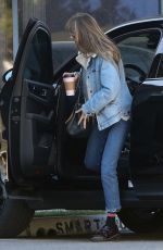 DAKOTA JOHNSON Arrives at a Studio in Santa Monica 01/06/2022