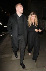 DANI DYER Arrives at Cirque du Soleil Press Night in London 01/13/2022