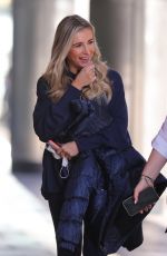 DANI DYER Arrives at Stephs Packed Lunch in Leeds 01/19/2022