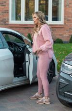 DANIELLE LLOYD Leaves Her House in Sutton Coldfield 01/18/2022