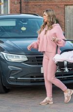 DANIELLE LLOYD Leaves Her House in Sutton Coldfield 01/18/2022