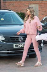 DANIELLE LLOYD Leaves Her House in Sutton Coldfield 01/18/2022