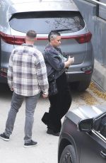 DEMI LOVATO Arrives at a Music Studio in Los Angleles 01/13/2022