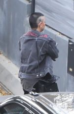 DEMI LOVATO Arrives at a Music Studio in Los Angleles 01/13/2022