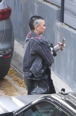 DEMI LOVATO Arrives at a Music Studio in Los Angleles 01/13/2022
