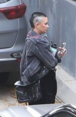 DEMI LOVATO Arrives at a Music Studio in Los Angleles 01/13/2022