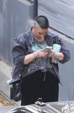 DEMI LOVATO Arrives at a Music Studio in Los Angleles 01/13/2022