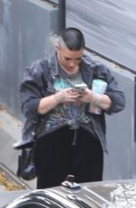 DEMI LOVATO Arrives at a Music Studio in Los Angleles 01/13/2022