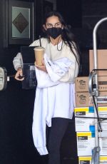 DEMI MOORE Leaves a Gym in Los Angeles 01/14/2022