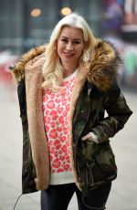 DENISE VAN OUTEN Arrives at Steph