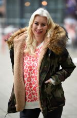 DENISE VAN OUTEN Arrives at Steph