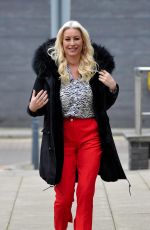 DENISE VAN OUTEN Arrives at Steph