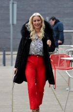 DENISE VAN OUTEN Arrives at Steph