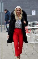 DENISE VAN OUTEN Arrives at Steph