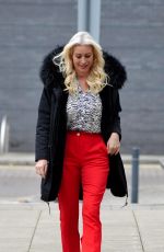 DENISE VAN OUTEN Arrives at Steph