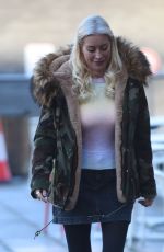 DENISE VAN OUTEN Out in Leeds 01/19/2022