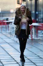 DENISE VAN OUTEN Out in Leeds 01/19/2022