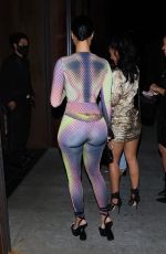 DRAYA MICHELE Arrives at Her Preliminary Birthday Celebration Dinner at TAO in Los Angeles 01/22/2022