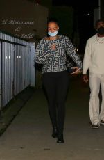 DRAYA MICHELE at Giorgio Baldi in Santa Monica 01/13/2022