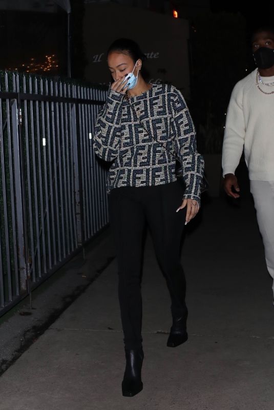 DRAYA MICHELE at Giorgio Baldi in Santa Monica 01/13/2022