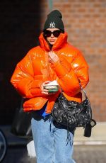 DUA LIPA Out and About in New York 01/28/2022