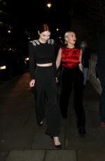 ELEANOR TOMLINSON Arrives at Cirque du Soleil Press Night in London 01/13/2022