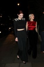 ELEANOR TOMLINSON Arrives at Cirque du Soleil Press Night in London 01/13/2022