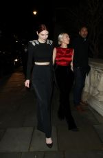 ELEANOR TOMLINSON Arrives at Cirque du Soleil Press Night in London 01/13/2022