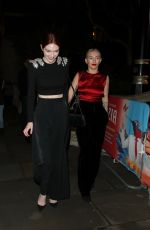 ELEANOR TOMLINSON Arrives at Cirque du Soleil Press Night in London 01/13/2022