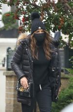 ELIZABETH HURLEY Out and About in London 01/13/2022