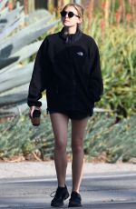 ELIZABETH OLSEN and Robbie Arnett Out in Los Angeles 01/07/2022