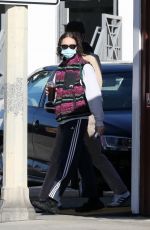 ELLA EMHOF and Sam Hine Out for Coffee in Brentwood 01/01/2022