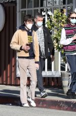 ELLA EMHOF and Sam Hine Out for Coffee in Brentwood 01/01/2022