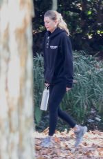 ELLEN POMPEO and Chris Ivery Out Hiking in Los Feliz 01/03/2022