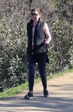 ELLEN POMPEO and Chris Ivery Out Hiking in Los Feliz 01/11/2022