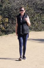 ELLEN POMPEO and Chris Ivery Out Hiking in Los Feliz 01/11/2022