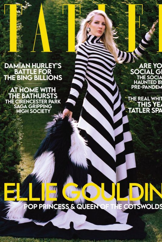 ELLIE GOULDING in Tatler Magazine, November 2021