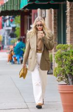 ELSA HOSK Out for Coffee in Los Angeles 01/25/2022